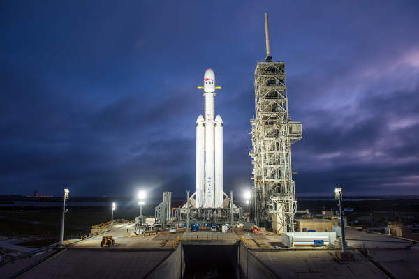 Flight rocket ready for launch